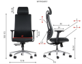 Fotel Biurowy XR BOOST 2 Czarny  
