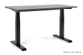 Biurko elektryczne Unique FIGHTER 140X70 czarny/blat biały