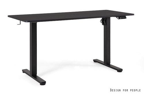 Biurko elektryczne Unique METIS 120X60 czarny