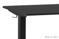 Biurko elektryczne Unique METIS 120X60 czarny