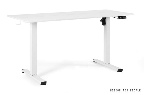 Biurko elektryczne Unique METIS 120X60 biały