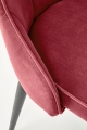 K365 krzesło Halmar bordowy 