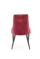 K365 krzesło Halmar bordowy 