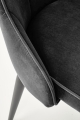 K365 krzesło Halmar czarny 