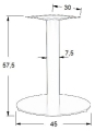 SH-5001-5/L/B - ∅ 45 cm