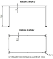 NY-A057/156/K - 156x76 cm, alu