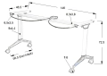 NY-A105 uchylny 146x59x72,5