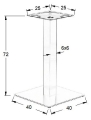 SH-5002-1/60/B - 40x40 cm
