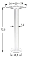 SH-3018-2/B czarny - ∅ 17,5 cm