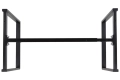 NY-L03 czarny, h-42 cm