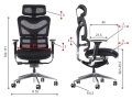 ErgoNew S7 siedzisko tkaninowe