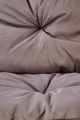 HUDSON, zestaw ogrodowy ( sofa, fotel 2x, ława ), popielaty / brązowy 