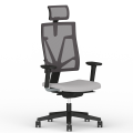 Fotel Obrotowy Nowy Styl 4ME-MESH-BL-HRMA-SOFT-SEAT-ESP