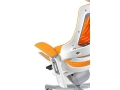 Fotel Biurowy Unique WAU Elastomer - BIAŁY/MANGO