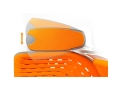 Fotel Biurowy Unique WAU Elastomer - BIAŁY/MANGO