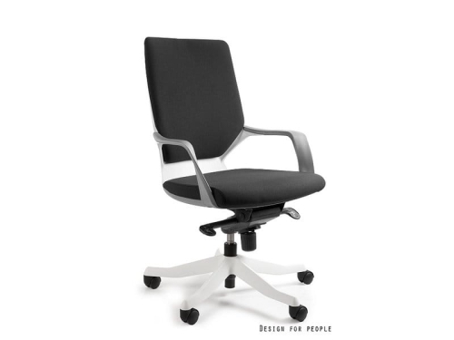 Fotel Biurowy Unique APOLLO M biały/ BL418 black