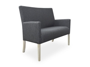 Ławka DomArtStyl PROSTA Niska z podłokietnikami 84 cm