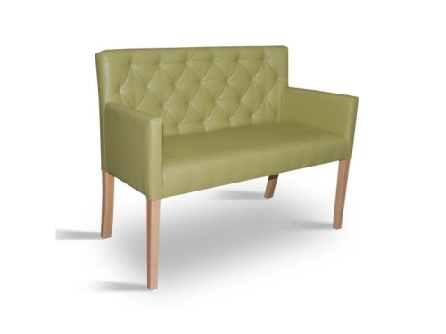 Ławka DomArtStyl PROSTA standardowa z podłokietnikami 95 cm