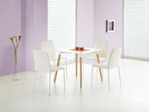 Stół Halmar SOCRATES KWADRAT biały