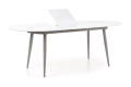 Stół Halmar CRISPIN biało-popielaty