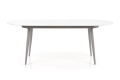 Stół Halmar CRISPIN biało-popielaty