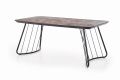 stół Halmar BOSTON ciemny popiel czarny
