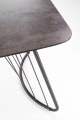 stół Halmar BOSTON ciemny popiel czarny