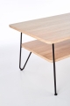  ława Halmar ELECTRA dąb san remo czarny 