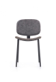Krzesło Halmar K278 popielaty czarny 