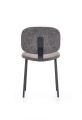 Krzesło Halmar K278 popielaty czarny 