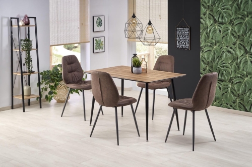 Stół Halmar ARTTI stół czerń orzech