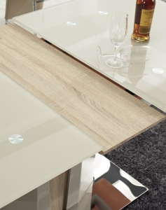 stół rozkładany Halmar CAMERON champagne dąb sonoma 