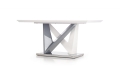 stół Halmar CORTEZ biały popielaty 