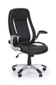 fotel gabinetowy  Halmar SATURN czarny