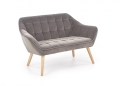 Sofa Halmar ROMEO XL popielaty naturalny
