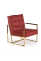 Sofa Halmar PRIUS  bordowy