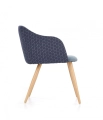 Krzesło Halmar K288 granatowy