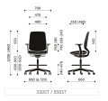 Fotel Biurowy Profim LightUp 350 ST