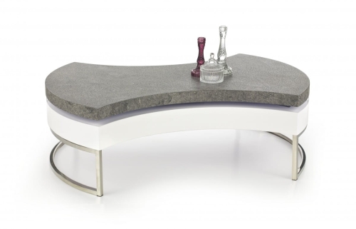 Ława Halmar AUREA 2  biel beton
