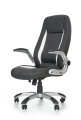 fotel gabinetowy  Halmar SATURN czarny