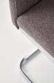 K370 krzesło Halmar ciemny popiel 