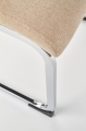 K370 krzesło Halmar beżowy