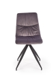 Krzesło Stacjonarne Halmar K382 popielaty