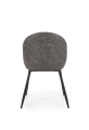 krzesło Halmar K406 ciemny popielaty 