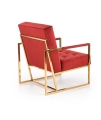 Sofa Halmar PRIUS  bordowy