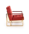 Sofa Halmar PRIUS  bordowy