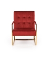 Sofa Halmar PRIUS  bordowy