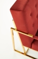 Sofa Halmar PRIUS  bordowy