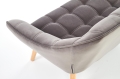 Sofa Halmar ROMEO XL popielaty naturalny