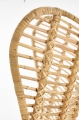 fotel wypoczynkowy Halmar INDIANA rattan naturalny